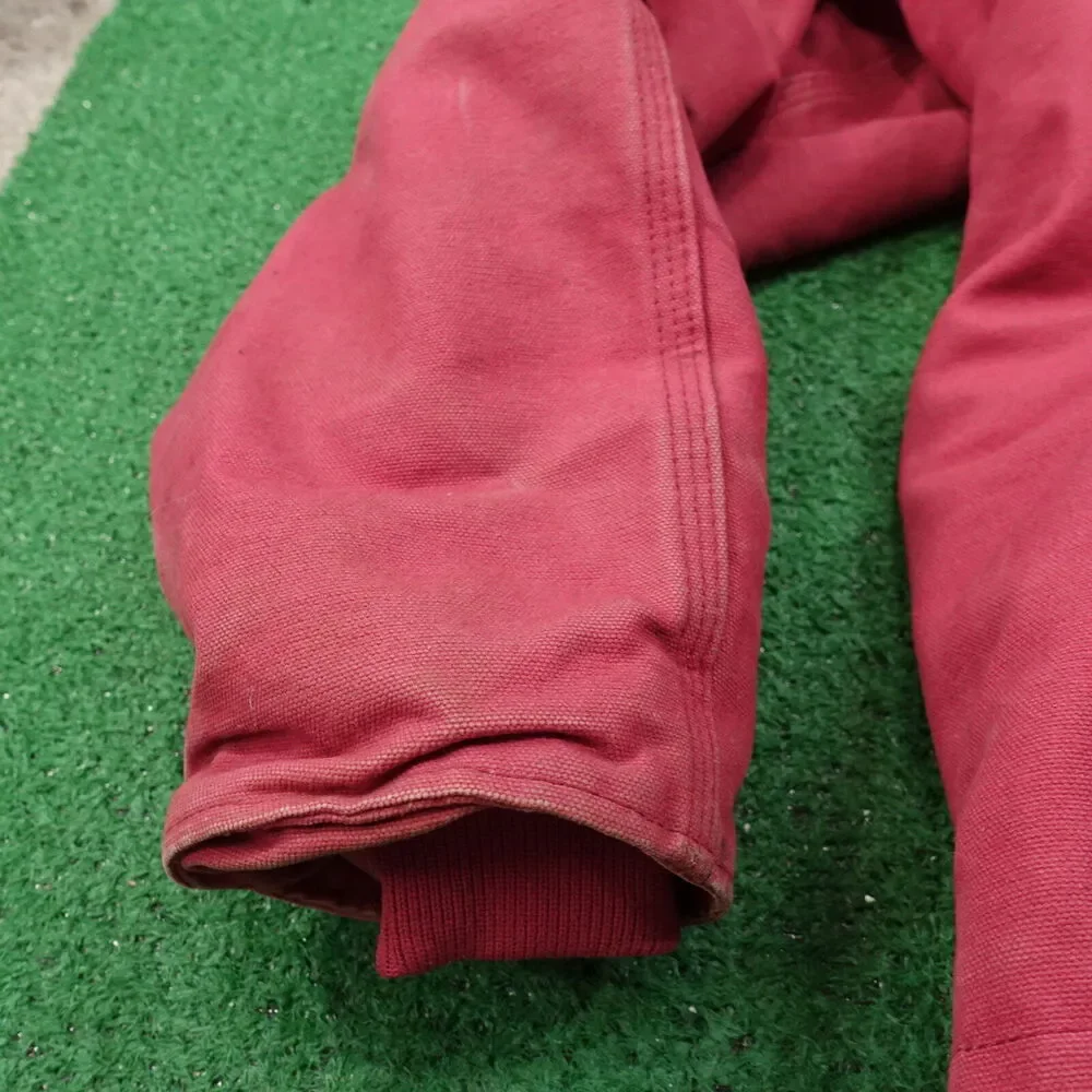 CARHARTT SIERRA JACKET SHERPA LINED HOODED RED WOMENS 2XL (20) WJ141 624 RED‎